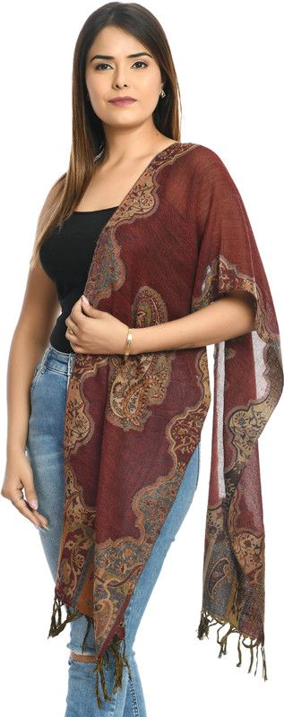 manra Woven Men & Women Muffler