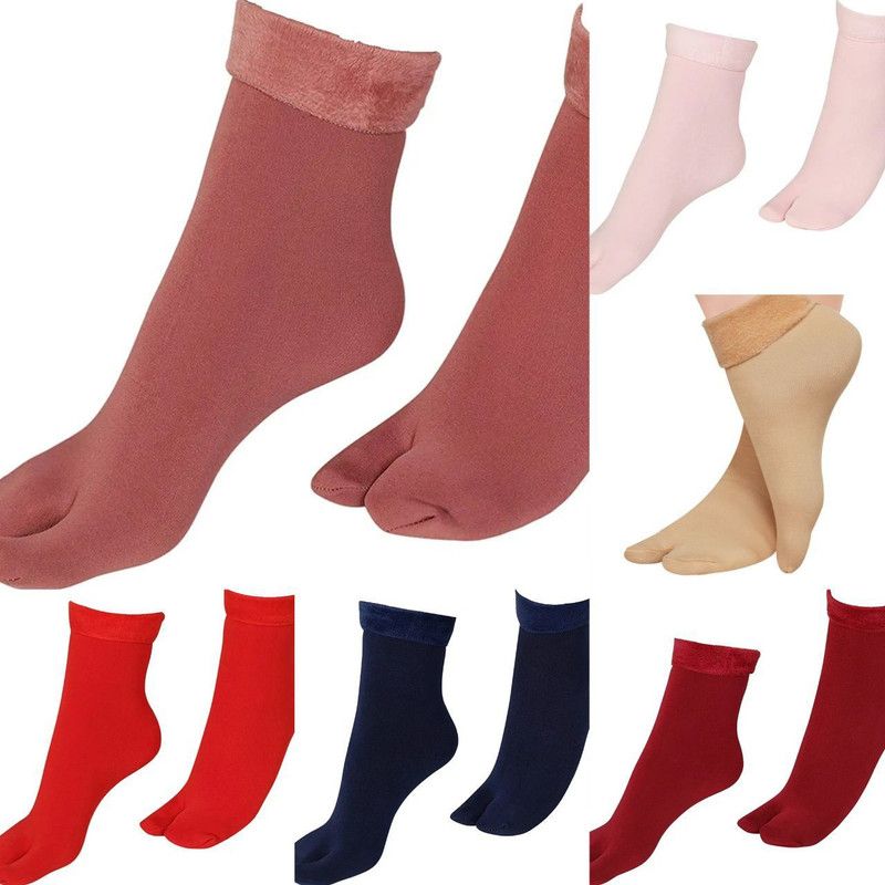 Women Solid Mid-Calf/Crew  (Pack of 6)