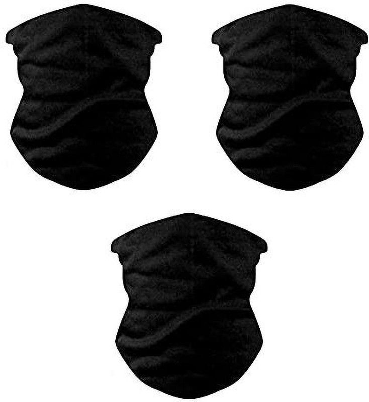 Boys, Girls, Men, Women Solid Bandana  (Pack of 3)