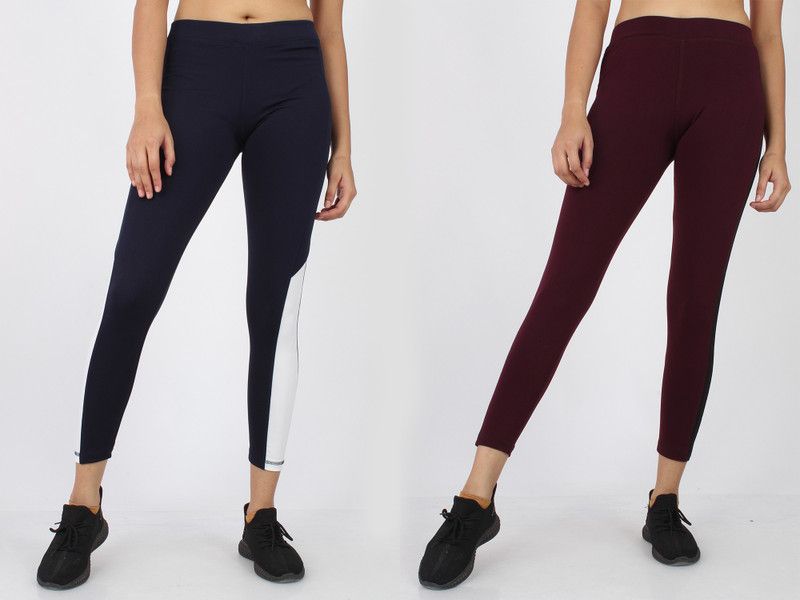 Dark Blue Jegging  (Striped)