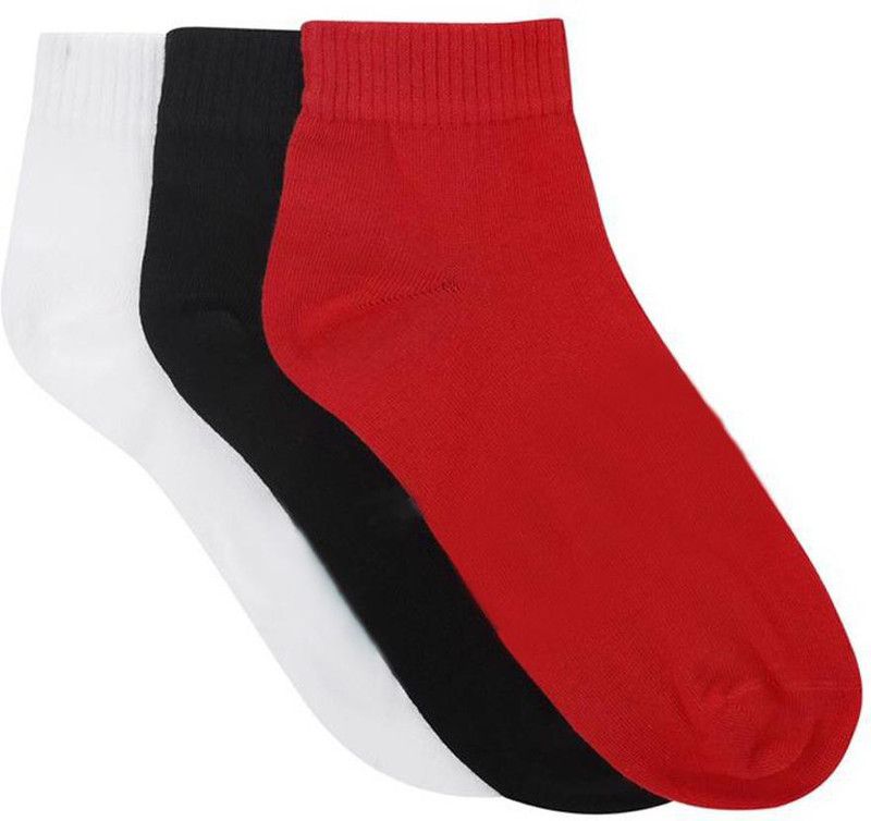 Men & Women Striped Ankle Length  (Pack of 3)