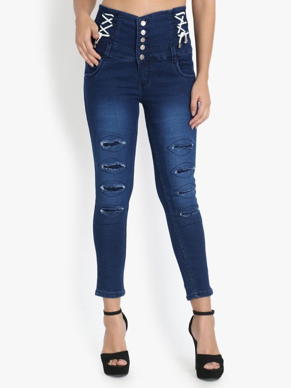 Skinny Women Blue Jeans