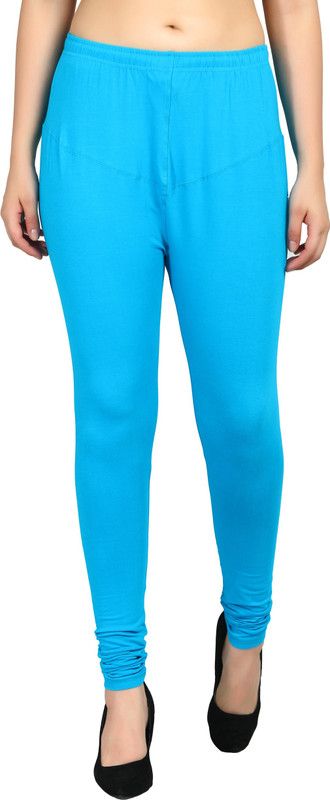 Eha Churidar Ethnic Wear Legging  (Beige, Solid)