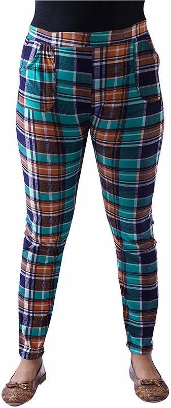 MIK FASHION Multicolor Jegging  (Solid)
