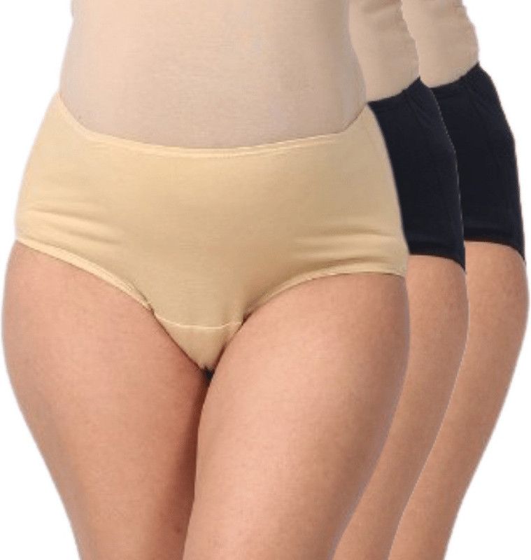 Pack of 3 Women Maternity Dark Blue, Beige Panty
