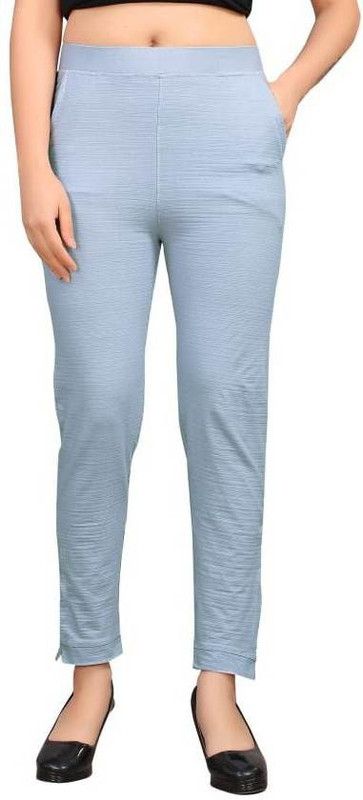 KALAANKAN Ankle Length Western Wear Legging  (Grey, Solid)