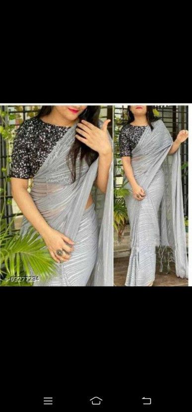 Dyed Assam Silk Art Silk Saree  (White)