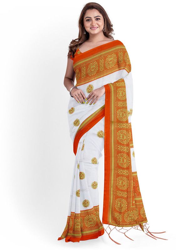 Self Design Daily Wear Art Silk, Chanderi Saree  (Multicolor)