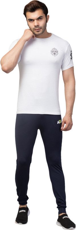 Men Top & Pyjama Set Multicolor Printed