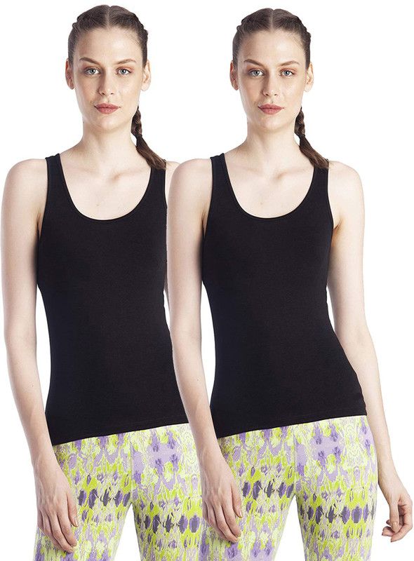 Casual Solid Women Black, Black Top
