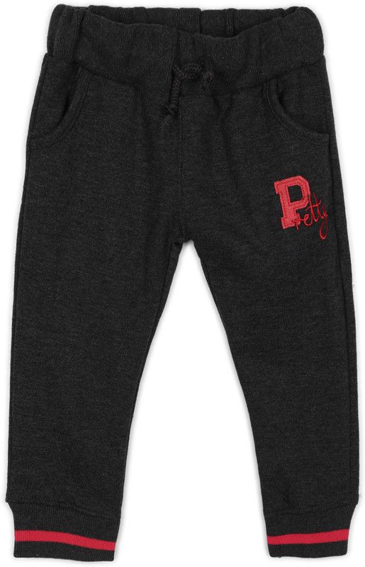Track Pant For Girls  (Grey, Pack of 1)
