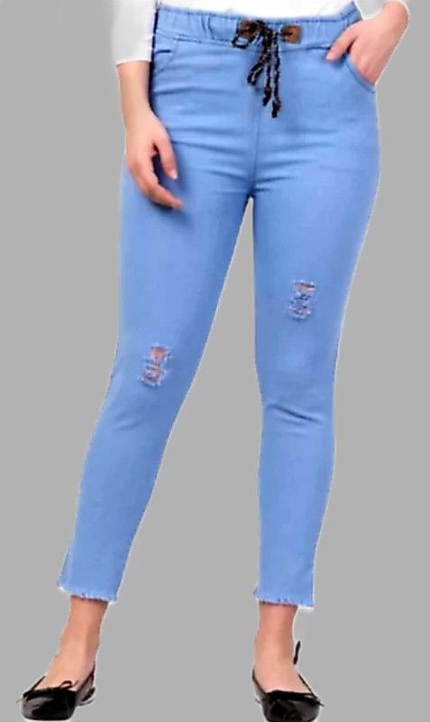 Women Light Blue Jeans