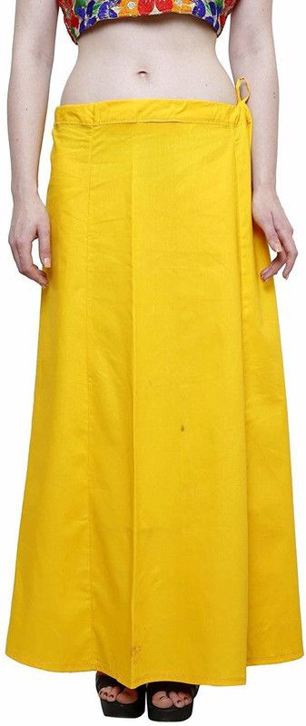 Efashions Superior Quality18 Cotton Blend Petticoat  (Free)