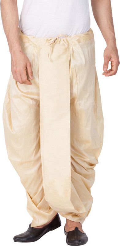 VASTRAMAY Solid Men Dhoti