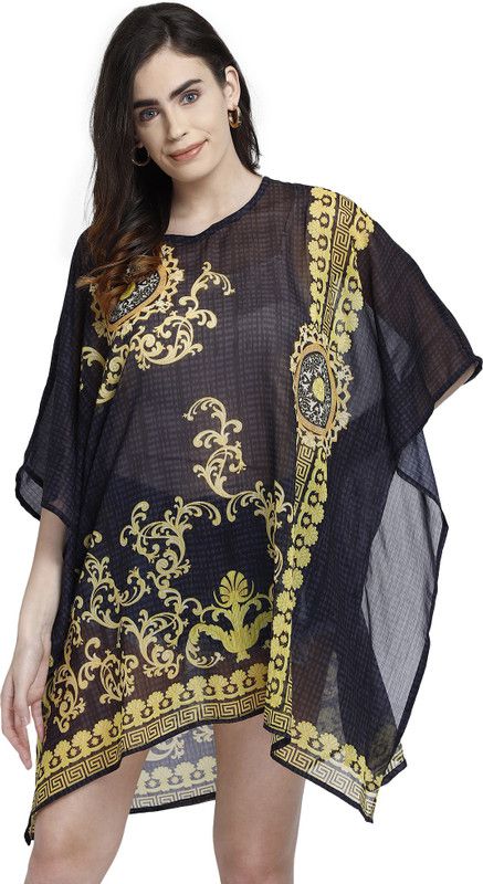 Printed Polyester Women Kaftan