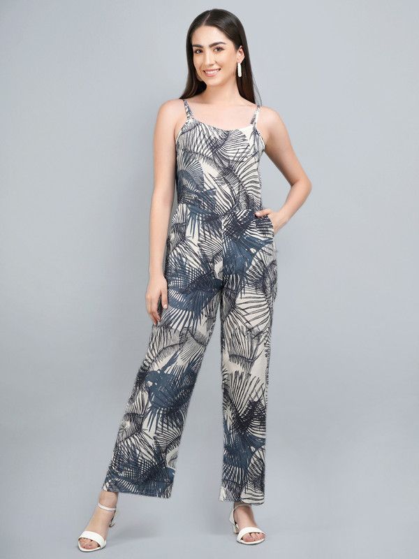 Graphic Print Women Jumpsuit