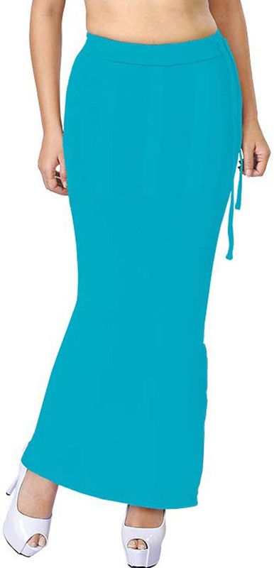 Confort Look COMFORT LOOK SHAPEWEAR TURQUOISE BLUE Polyester Petticoat  (M)