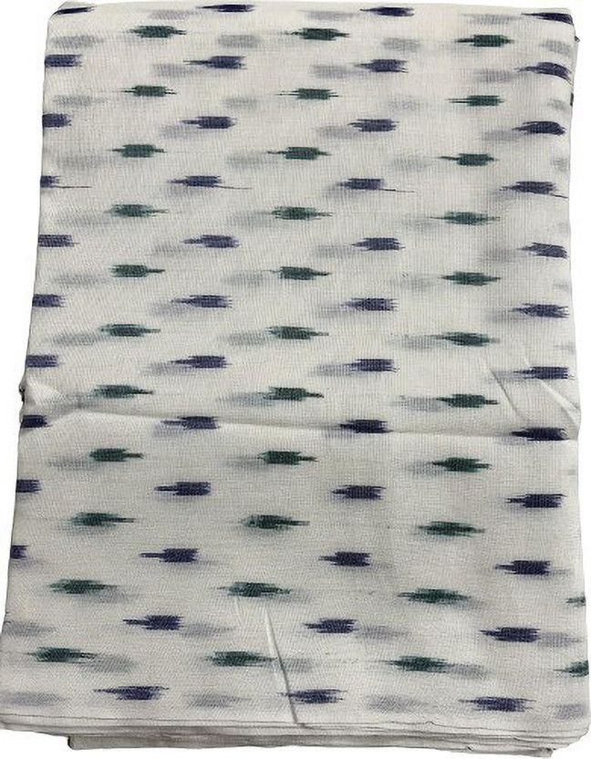 Unstitched Pure Cotton Kurta Fabric Self Design