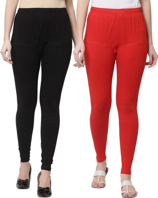 Chic Wish Churidar Ethnic Wear Legging  (Multicolor, Solid)