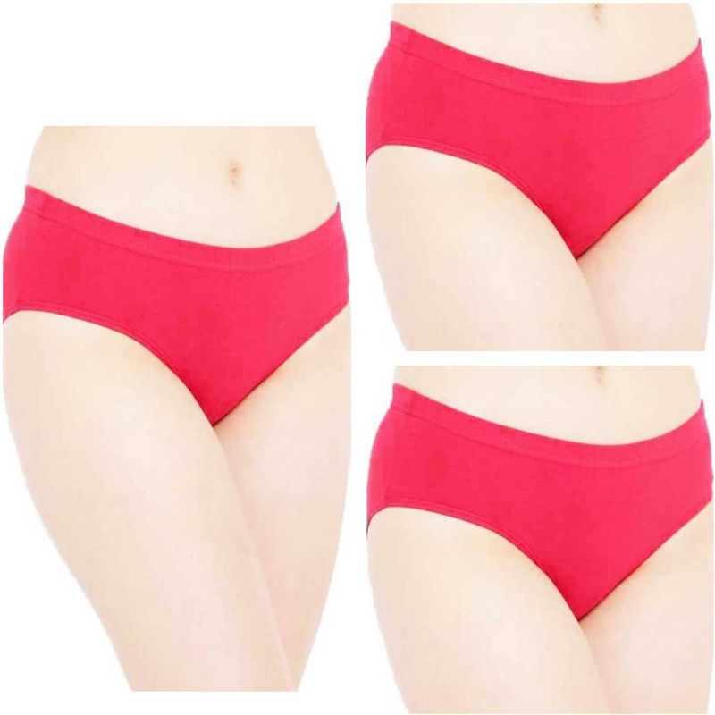 Pack of 3 Women Thong Pink Panty