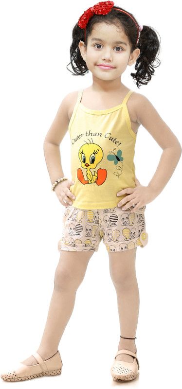 Baby Girls Mini/Short Casual Dress  (Pink, Sleeveless)