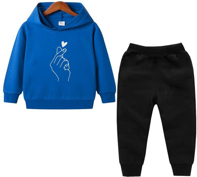 Monkey Boys Boys & Girls Casual T-shirt Track Pants  (Multicolor)