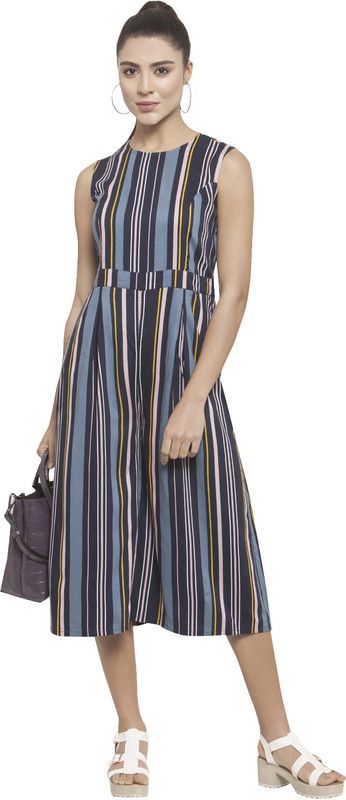 Striped Women Jumpsuit
