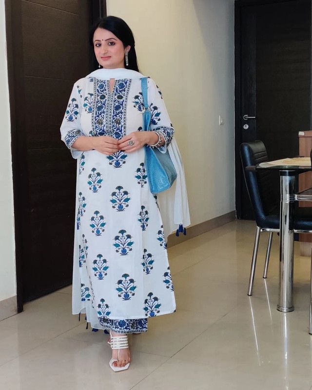 Anni Designer Kurta, Trouser/Pant & Dupatta Set