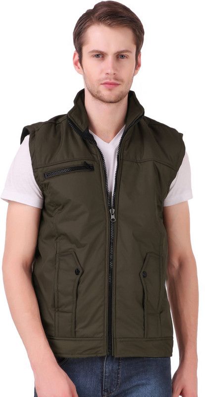 Men Solid, Colorblock Casual Jacket