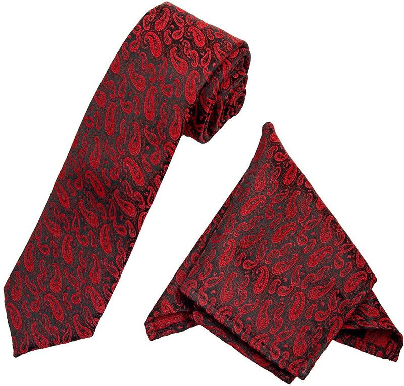 To The Nines Self Design Tie  (Pack of 2)