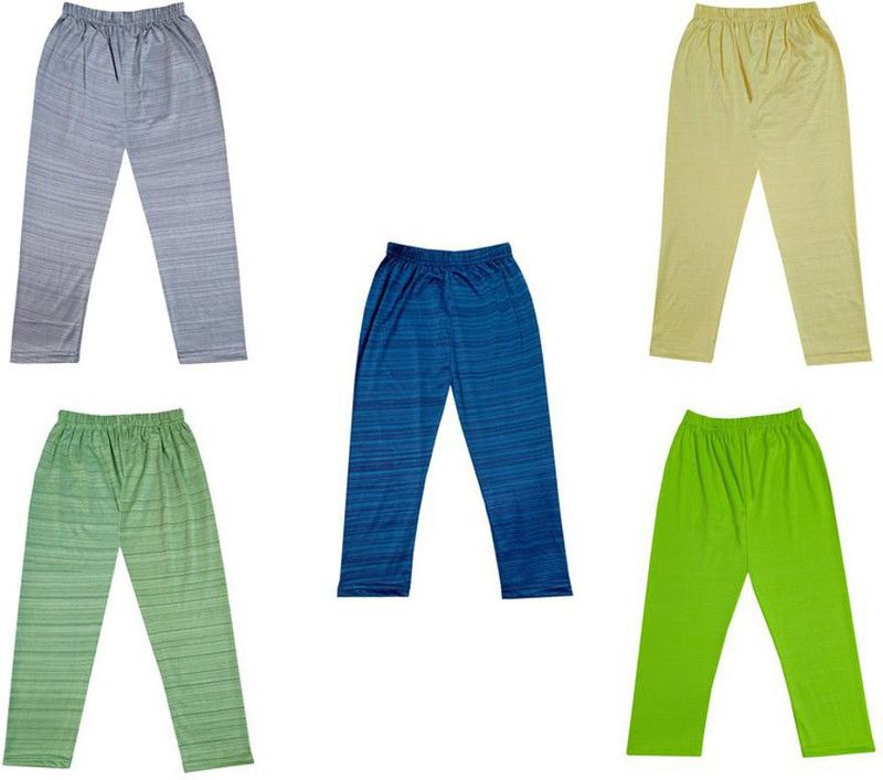 Capri For Girls Casual Printed Polyester  (Multicolor Pack of 5)
