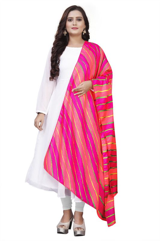 Dress with Dupatta Solid Anarkali Kurta, Bottom & Dupatta Set