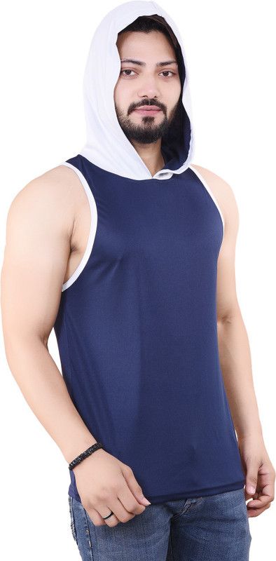 Sporty Men Blue T-Shirt