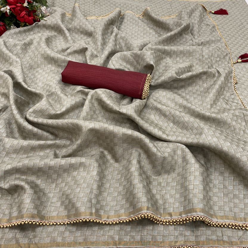 Dyed Bollywood Cotton Silk Saree  (Multicolor)