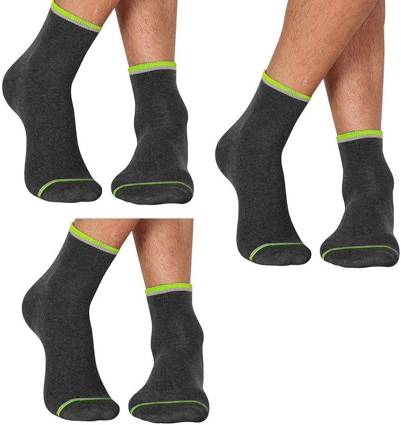 Unisex Ankle Length  (Pack of 3)