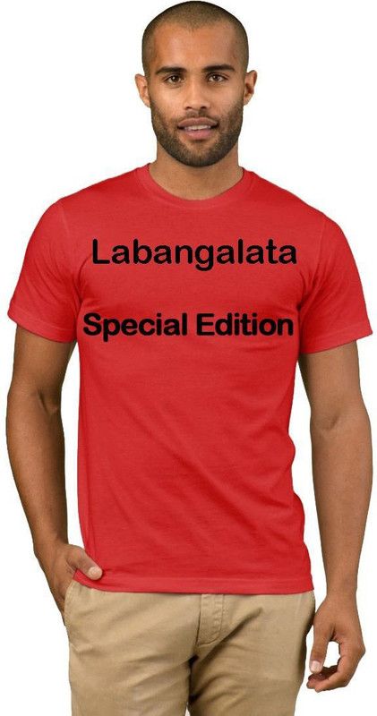 Labangalata College Youth Special Edition 26 Men Printed Round Neck Cotton Blend Red T-Shirt