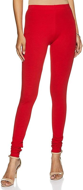 Churidar Length Legging  (Red)