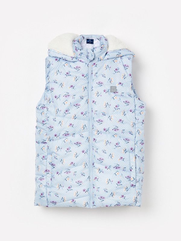 Girls Printed Padded Jacket