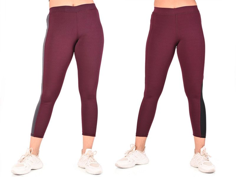Maroon Jegging  (Solid)