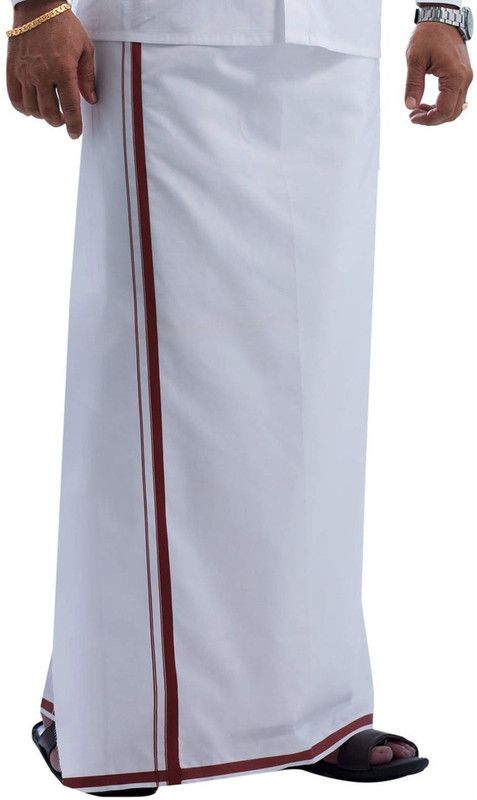 MCR Striped Men Dhoti