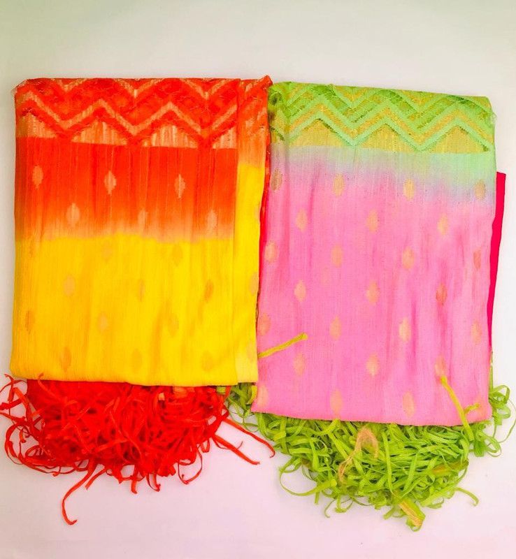 Chiffon Floral Print Multicolor Women Dupatta