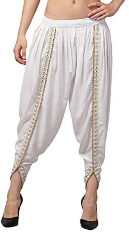 Solid Cotton Women Harem Pants