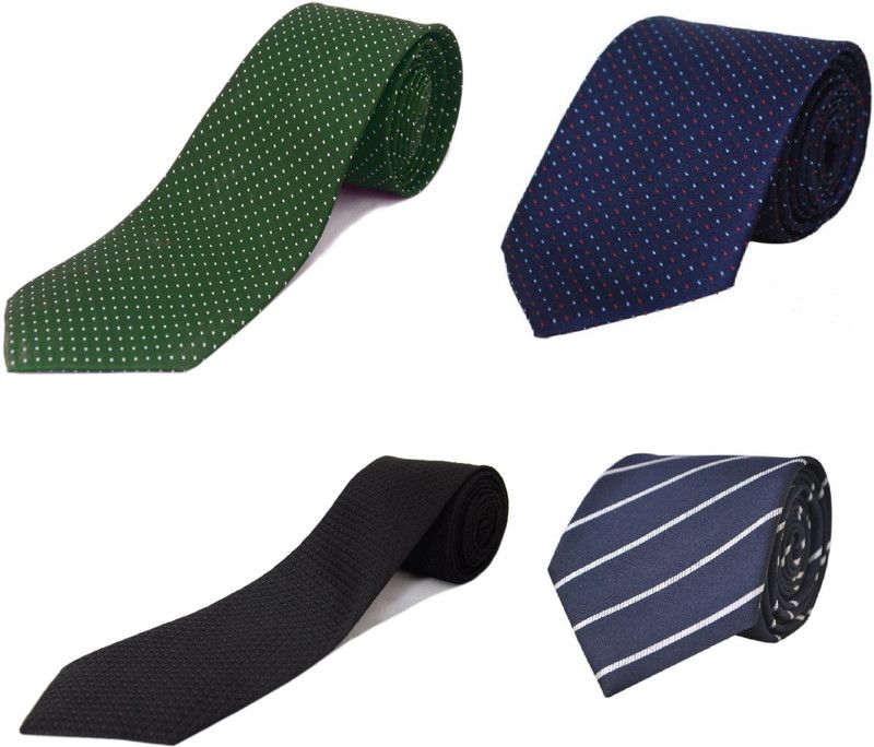 Alcove Polka Print Tie  (Pack of 4)