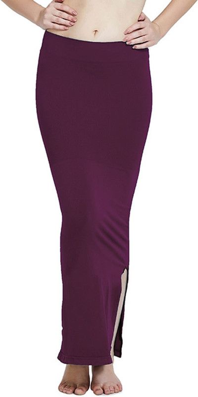 ZIVAME PNSRP1PU-Purple Lycra Blend Petticoat  (M)