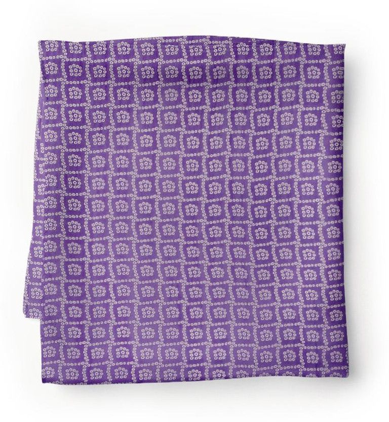 Unstitched Organza Multi-purpose Fabric Printed