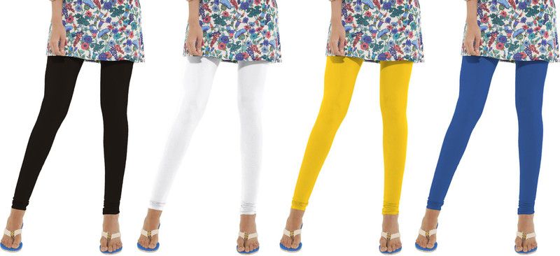 KEX Churidar Ethnic Wear Legging  (Multicolor, Solid)