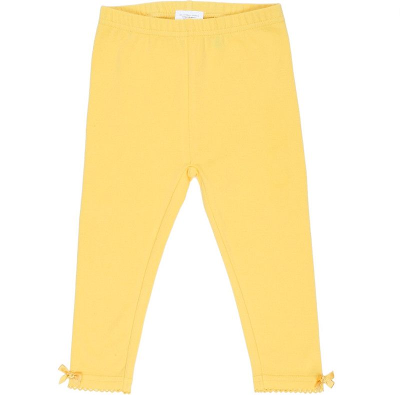 Legging For Baby Girls  (Yellow Pack of 1)