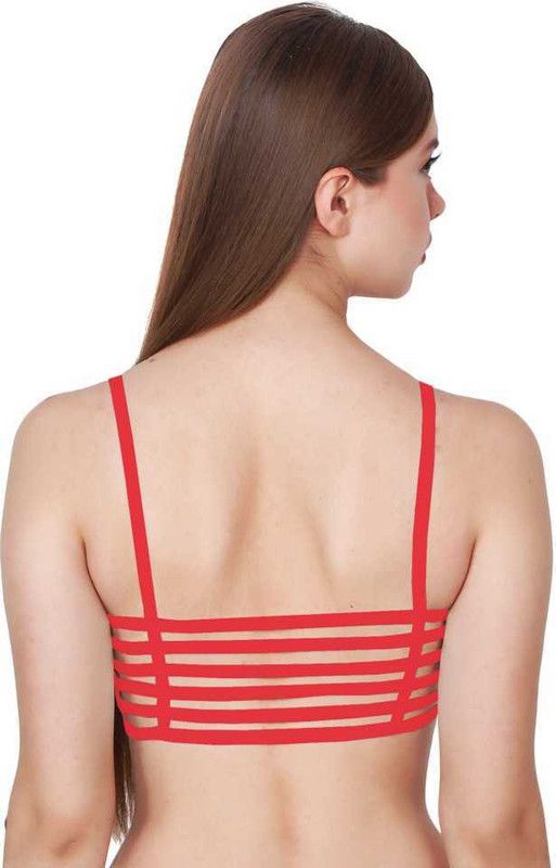 Women T-Shirt Bra-Pack Of 1 Women Full Coverage Lightly Padded Bra  (Red)