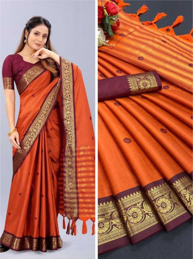 Semi Stitched Art Silk Blouse Material Self Design