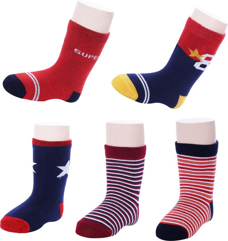 Baby Boys & Baby Girls Calf Length  (Pack of 5)